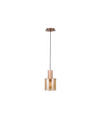 I3-VENIZE- LAMPARA 1L COBRE-AMBAR
